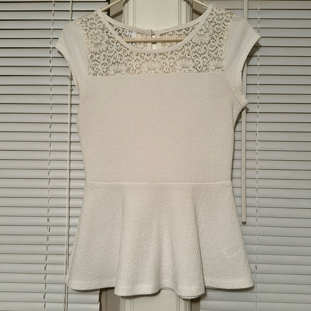 Peplum top